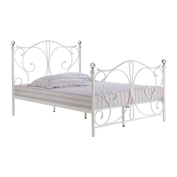 FLORENCE 4.6 DOUBLE BED white