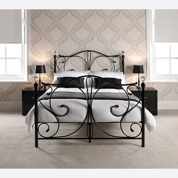 FLORENCE 4.6 DOUBLE BED black