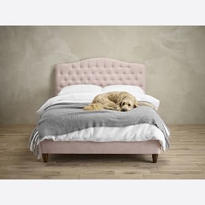 SORRENTO DOUBLE BED PINK