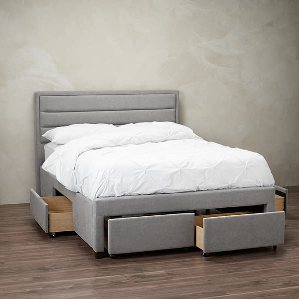 GREENWICH 4.6 DOUBLE BED GREY